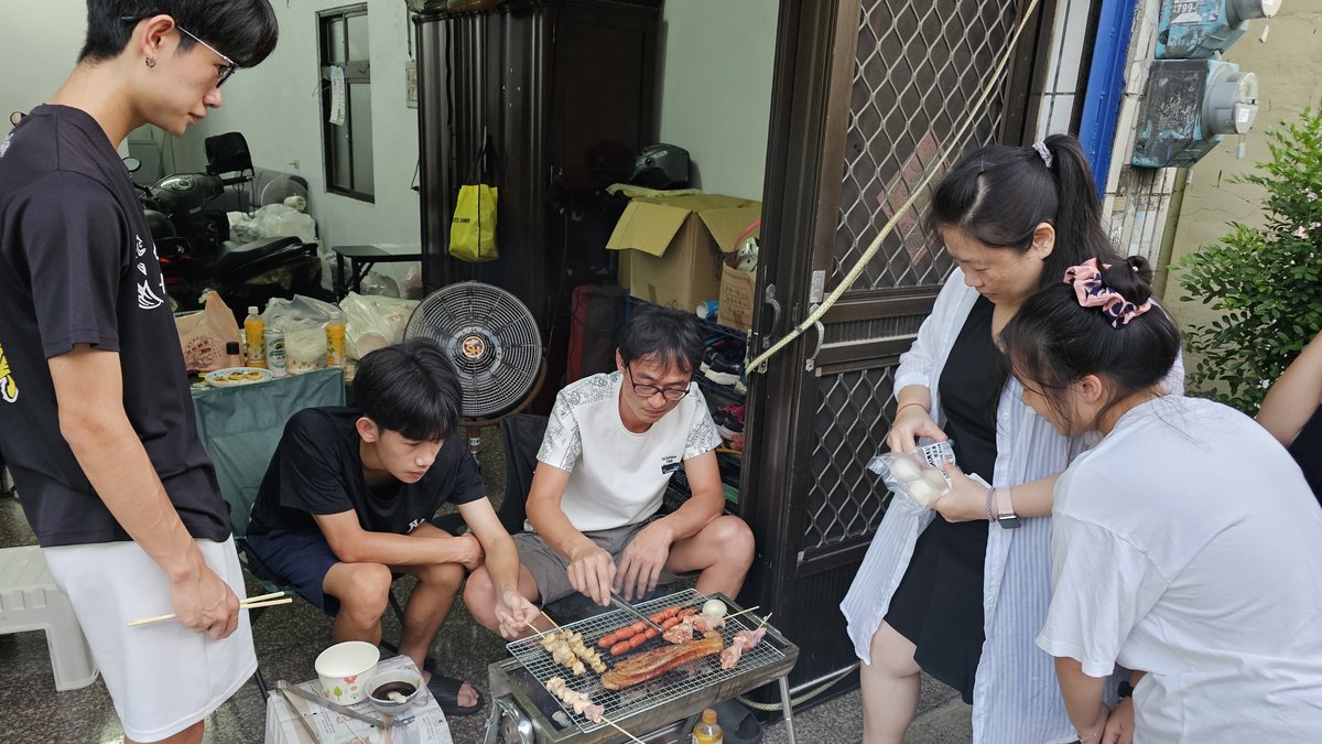 炭火開烤